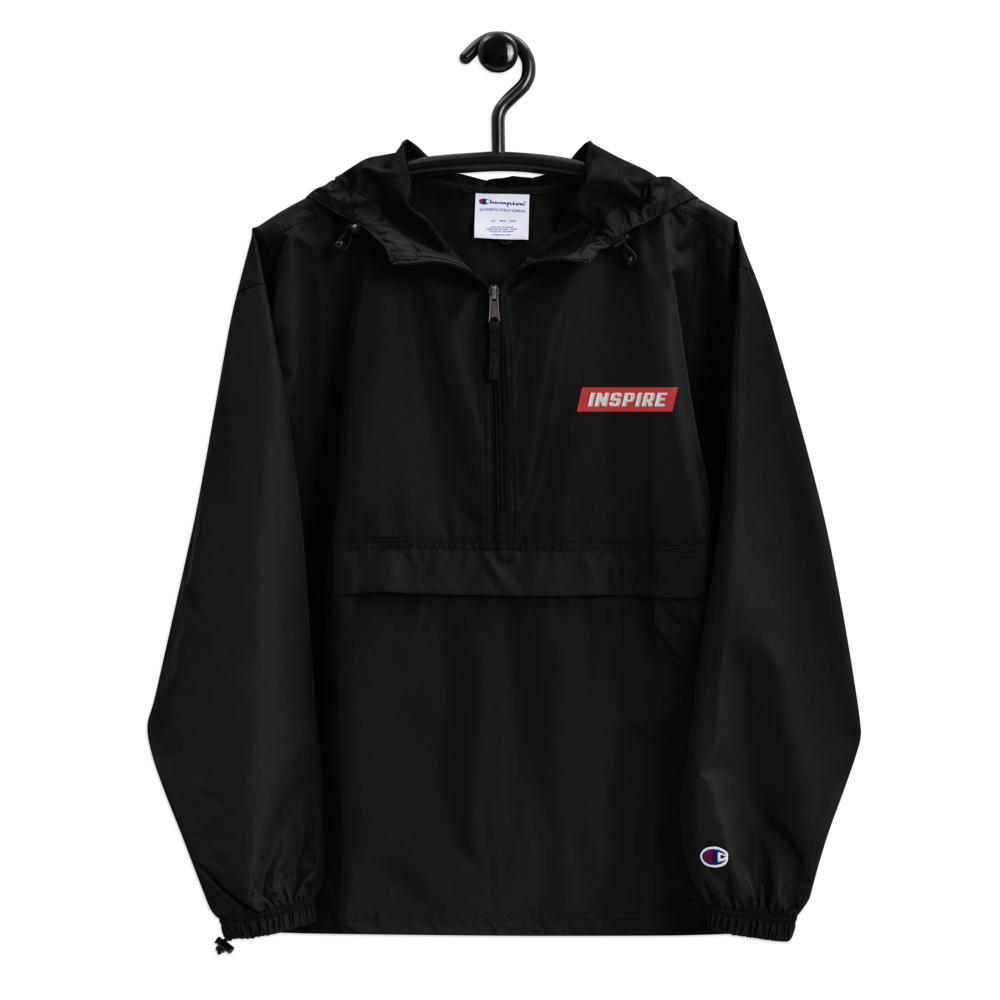 Inspire Red Label Embroidered Champion Packable Jacket